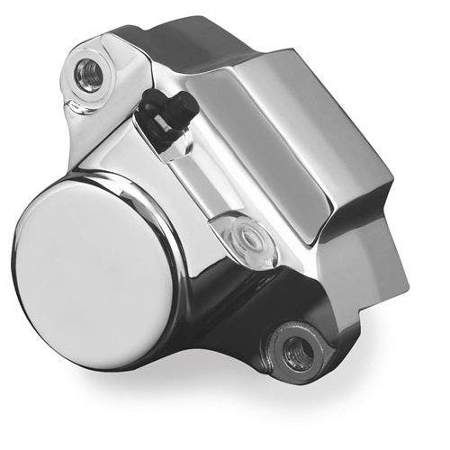 PartzBiz HD: 4422406-Biker's Choice Chrome Rear Brake Caliper & Bracket สำหรับ '02-'07 Harley FLT |
