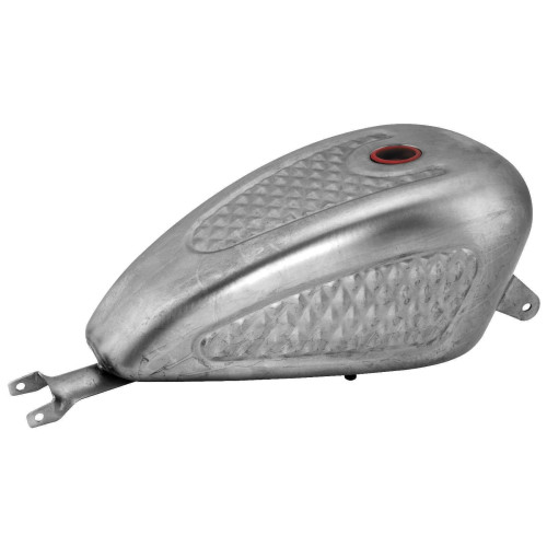 PartzBiz HD: 4422409-Biker's Choice Diamond Style 3.3 Gal Fuel Gas Tank 04-06 Harley Sportster XL Sporty 483128 63584D