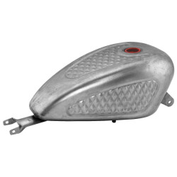 PartzBiz HD TR483129 - Biker's Choice Diamond Style 3.3 แกลลอน ถังน้ำมันเชื้อเพลิง 07-18 Harley Sportster XL 483129 63585D