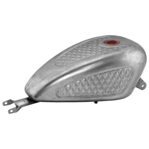 PartzBiz HD: 4422410-Biker's Choice Diamond Style 3.3 Gal. Fuel Gas Tank 07-18 Harley Sportster XL 483129 63585D