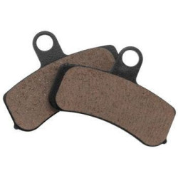 PartzBiz HD TR592364 - Biker's Choice Organic Front Brake Pads Harley Softail Dyna OE 44082-08 46363-11 592364 best for performance replacement part stopping power davidson fxd fls fat bob boy slim heritage deluxe low 