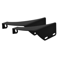 PartzBiz HD TR400110 - Bikers Choice Black Invisible Fairing Support Engine Guard Eliminator Harley FLTR 04-13