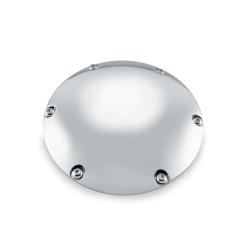 PartzBiz HD TR493061 - Bikers Choice Chrome Smooth Domed Derby Cover for Harley Sportster XL 04-15 | 76189S4
