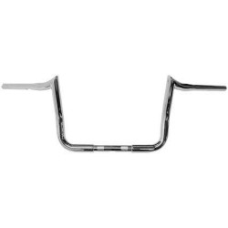 PartzBiz HD DS06014531 - Bikers Choice La Choppers Chrome Prime Apes 10" For Harley Road Glide Road King FLHR FLTR - LA-7351-10 404348 06014531 0601-4531