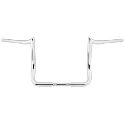 PartzBiz HD DS06014546 - LA Choppers 1 1/4" Bagger Prime Ape Chrome 16"  Handlebars Harley 96-23 Batwing | LA-7352-16