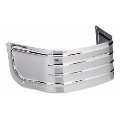 PartzBiz HD TR493399 - กระโปรงบังโคลน Bikers Choice Ribbed สำหรับ Harley Davidson FLH FLT & FLSTC - 493399
