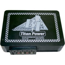 PartzBiz HD DS44050268 - Biketronics BT4180 720 Watt Compact Titan Amp 180 Watt X 4 Channel 