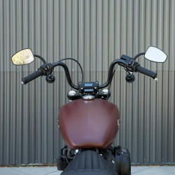 PartzBiz HD DS06015645 - Biltwell 6005-2015 Black Chumps 6 ” Rise 1 ” แฮนด์บาร์มีรอยบาก TBW Harley Custom Street Raked Sport Softail Drag Fat Bob Motorcycle Chopper 0601-4635 06014635 PartzBiz HD DS06015645 - Biltwell 6005-2015 Black Chumps 6 ” Rise 1 ” แฮนด์บาร์มีรอยบาก TBW Harley Custom Street Raked Sport Softail Drag Fat Bob Motorcycle Chopper 0601-4635 06014635