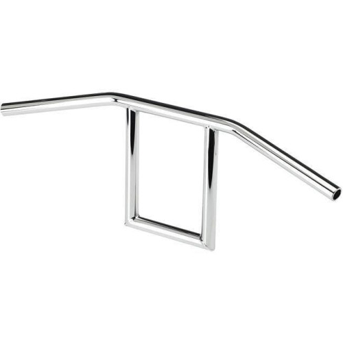 PartzBiz HD: 4422251-Biltwell 6006-1056 1 ” Window Smooth Slotted Chrome Handlebar Harley Metric 0601-5118 06015118 davidson sx650 shadow virago vulcan intruder bobber chopper มอเตอร์ไซค์