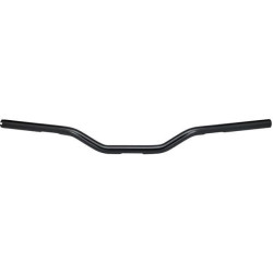 PartzBiz HD DS06014639 - Biltwell 6008-2015 Black Tracker Mid 3 ” Rise 1 ” แฮนด์มีรอยบากสำหรับ TBW Harley Sportster XL Custom Dirt Track รถจักรยานยนต์ Vintage Street Chopper 0601-4639 0601-4639