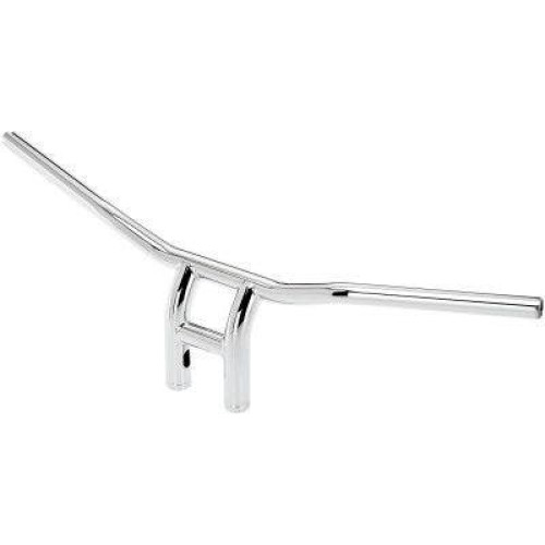 PartzBiz HD: 4422221-Biltwell 6258-1055 8 ” Tyson XL TBW Pullback Chrome T-Bar Smooth Slotted Harley Handlebar 0601-5166 06015166 davidson XS650 shadow virago vulcan intruder bobber chopper มอเตอร์ไซค์
