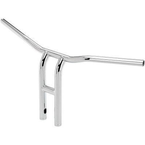 PartzBiz HD: 4422191-Biltwell 6264-1055 14 ” Tyson XL TBW Pullback Chrome T-Bar Smooth Slotted Harley Handlebar 0601-5178 06015178 davidson XS650 shadow virago vulcan intruder bobber chopper มอเตอร์ไซค์