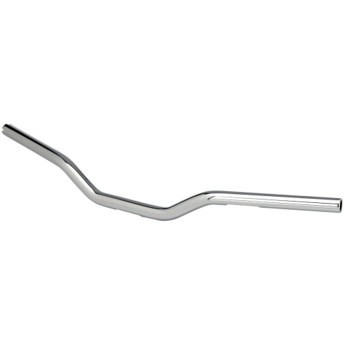 PartzBiz HD: 4422198-Biltwell 6308-1055 O/S Tracker Mid Chrome 1 ” TBW Slotted Handlebar Harley 0601-5154 06015154 davidson XS650 shadow virago vulcan intruder bobber chopper มอเตอร์ไซค์