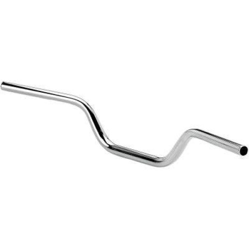 PartzBiz HD: 4422200-Bitlwell 6309-1053 Tracker O/S High Smooth Slotted Chrome แฮนด์จับ Harley เมตริก 1 1/8 1/8” Custom 0601-5162 06015156 davidson sx650 shadow virago vulcan intruder bobber chopper รถจักรยานยนต์