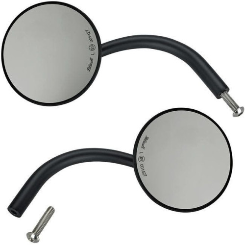 PartzBiz HD: 4422167-Biltwell 6503-400-132 Black Perch Mount 4" Round Utility Mirror for Harley Metric Custom Chopper Vintage Street Motorcycle Yamaha Ducati kawasaki suzuki front back left right side view 0640-1328 06401328 PartzBiz HD: 4422167-Biltwell 6503-400-132 Black Perch Mount 4" Round Utility Mirror for Harley Metric Custom Chopper Vintage Street Motorcycle Yamaha Ducati kawasaki suzuki front back left right side view 0640-1328 06401328
