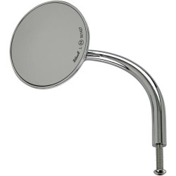 PartzBiz HD DS06401317 - Biltwell 6503-400-531 Chrome Perch Mount 4” กระจกอเนกประสงค์สำหรับ Harley Metric Custom Chopper Vintage Street รถจักรยานยนต์ Yamaha Honda Ducati kawasaki suzuki ด้านหน้าด้านหลังซ้ายขวาด้านข้าง view 0640-1316 06401316