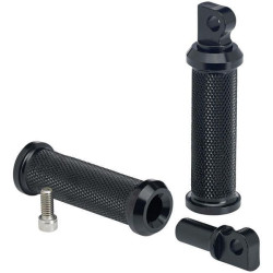PartzBiz HD DS16201299 - Biltwell 7003-201-01 Black Aluminum ROCKER Foot Pegs - Harley and Universal Fit chopper vintage street race custom motorcycle bike accessories parts 1620-1299 16201299 PartzBiz HD DS16201299 - Biltwell 7003-201-01 Black Aluminum ROCKER Foot Pegs - Harley and Universal Fit chopper vintage street race custom motorcycle bike accessories parts 1620-1299 16201299