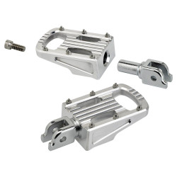 PartzBiz HD DS16202168 - Biltwell 7005-303-03 Punisher Footpeg Driver Polished Harley M8 Softail 18-20 PartzBiz HD DS16202168 - Biltwell 7005-303-03 Punisher Footpeg Driver Polished Harley M8 Softail 18-20