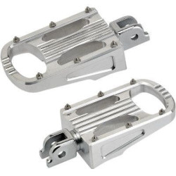 PartzBiz HD DS16201948 - Biltwell 7006-303-03 Chrome Aluminum Punisher Footpeg Set H-D Softail M8 18-Up PartzBiz HD DS16201948 - Biltwell 7006-303-03 Chrome Aluminum Punisher Footpeg Set H-D Softail M8 18-Up