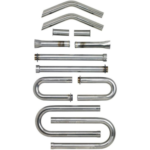 PartzBiz HD: 4422121-Biltwell 7501-206-175 Universal Motorcycle 1 3/4" Exhaust Builder's Kit Harley 1802-0270 18020270