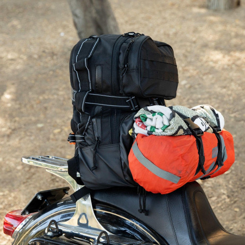 PartzBiz HD: 4422097-Biltwell Black EXFIL-48 MOLLE Tool Travel Motorcycle Luggage Backpack Sissy Bar PartzBiz HD: 4422097-Biltwell Black EXFIL-48 MOLLE Tool Travel Motorcycle Luggage Backpack Sissy Bar
