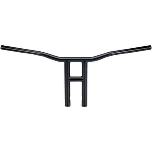 PartzBiz HD: 4422077-Biltwell Black Tyson XL 12 ” Rise 1 ” แฮนด์บาร์ T-Bar สำหรับ Harley & Custom | 6242-2013