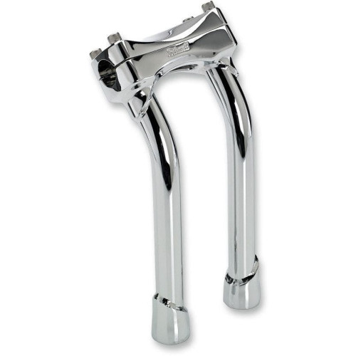 PartzBiz HD: 4422093-Biltwell Chrome 10 ” Murdock Pullback Risers สำหรับ Harley & Custom | MP-010-HD-ซีพี PartzBiz HD: 4422093-Biltwell Chrome 10 ” Murdock Pullback Risers สำหรับ Harley & Custom | MP-010-HD-ซีพี