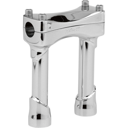 PartzBiz HD: 4422055-Biltwell Chrome 6 ” Tall Murdock Risers สำหรับรุ่น Harley 1 ” พื้นที่หนีบ | MR-006-HD-ซีพี PartzBiz HD: 4422055-Biltwell Chrome 6 ” Tall Murdock Risers สำหรับรุ่น Harley 1 ” พื้นที่หนีบ | MR-006-HD-ซีพี