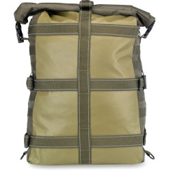 PartzBiz HD DS35150183 - Biltwell Green EXFIL-80 MOLLE Tool Travel Motorcycle Luggage Backpack Sissy Bar