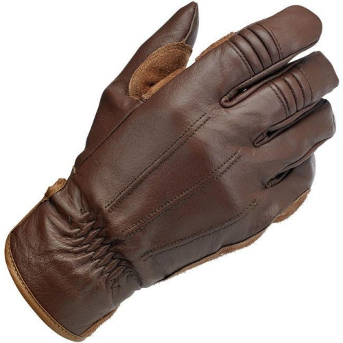 PartzBiz HD: 4422047-Biltwell Heavy Duty ถุงมือหนังสีน้ำตาล (XS-2XL) หนังวัว หนังกลับ บุนวมภายใน ทนต่อการขัดถู การแยกแรงกระแทก กลางแจ้ง ด้ามจับเย็บ ปรับสภาพอากาศ อุปกรณ์ป้องกันมือ 3301-2698 3301-2699