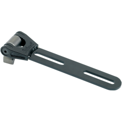 PartzBiz HD DS08200045 - บานพับเบาะเดี่ยวเหล็ก Biltwell Macho Negro
