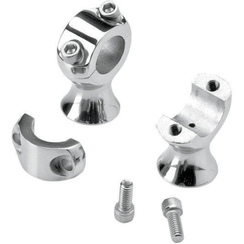 PartzBiz HD: 4422015-Biltwell Polished 1 ̵ ” Slim Line แฮนด์ยกสูง Harley 1 ” บาร์ Heavy Duty | SR-125-SS-PS