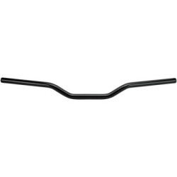 PartzBiz HD DS06015121 - Bitlwell 6008-2016 1 ” Tracker Mid Smooth Slotted Black แฮนด์รถ Harley Metric Custom 0601-5121 06015121 davidson sx650 shadow virago vulcan intruder bobber chopper Motorcycle