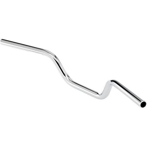 PartzBiz HD: 4421997-Bitlwell 6009-1056 1 ” Tracker High Smooth Slotted Chrome Handlebar Harley Metric Custom 0601-5124 06015124 davidson sx650 shadow virago vulcan intruder bobber chopper มอเตอร์ไซค์