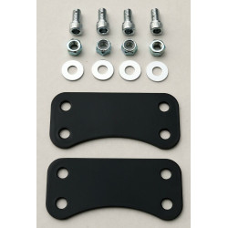 PartzBiz HD EPC-BLK-LIFT - Black 1" Fender Spacer Lift Bracket Kit Harley Touring FLH/T 14-Up BEST FOR ELECTRA SOFTAIL ROAD STREET GLIDE DYNA SPORTSTER PartzBiz HD EPC-BLK-LIFT - Black 1" Fender Spacer Lift Bracket Kit Harley Touring FLH/T 14-Up BEST FOR ELECTRA SOFTAIL ROAD STREET GLIDE DYNA SPORTSTER