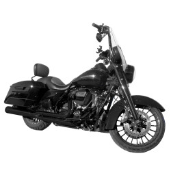 PartzBiz HD MU90068 - Black 4.5" Power House Performance 2into1 Exhaust System Harley Touring 85-16 PartzBiz HD MU90068 - Black 4.5" Power House Performance 2into1 Exhaust System Harley Touring 85-16