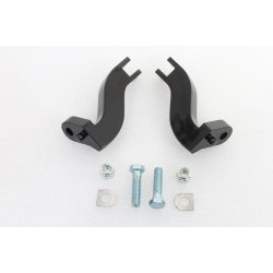 PartzBiz HD VT27-0361 - Black Adjustable Footpeg Mount Bracket Set Passenger Harley Touring 93-Up 50500578 PartzBiz HD VT27-0361 - Black Adjustable Footpeg Mount Bracket Set Passenger Harley Touring 93-Up 50500578