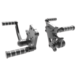 PartzBiz HD MU45896 - Black Billet Forward Control Foot Peg Kit 3/4" Harley Big Twin 4 Speed Softail 36-99 PartzBiz HD MU45896 - Black Billet Forward Control Foot Peg Kit 3/4" Harley Big Twin 4 Speed Softail 36-99