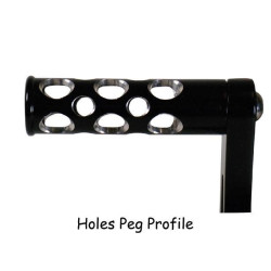 PartzBiz HD MU45841 - Black Billet Forward Control Foot Peg Kit Harley Softail 86-99 4 Speed Big Twin PartzBiz HD MU45841 - Black Billet Forward Control Foot Peg Kit Harley Softail 86-99 4 Speed Big Twin