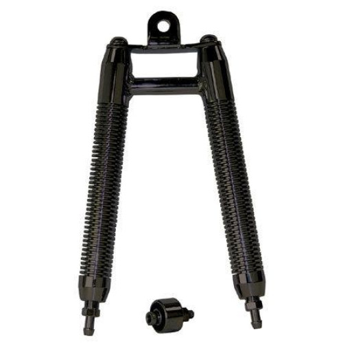 PartzBiz HD: 4421960-Black Finned Billet Vertical Oil Cooler Harley Davison Big Twin Frames 89001 PartzBiz HD: 4421960-Black Finned Billet Vertical Oil Cooler Harley Davison Big Twin Frames 89001