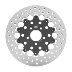 PartzBiz HD TR666839 - Black Floating 11.5" Disc Brake Rotor Rear 1400RB Harley Touring Softail Dyna 84-17