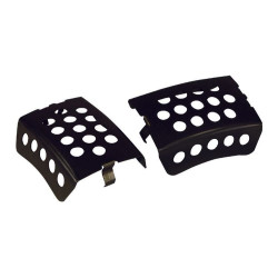 PartzBiz HD MU58320 - Black Front Caliper Inserts Pair 58319 Harley 06-19 V-Rod Touring 42054-05 Bagger Dresser