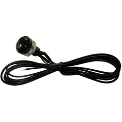 PartzBiz HD DS21060419 - Black Momentary Switch Mini Custom Button for Horn Signal or Harley Starter Switch
