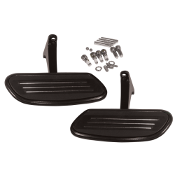 PartzBiz HD MU24010 - Black Passenger Streamliner Style Floorboard Kit Harley Touring 93-18 50378-07 PartzBiz HD MU24010 - Black Passenger Streamliner Style Floorboard Kit Harley Touring 93-18 50378-07