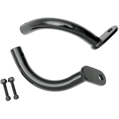 PartzBiz HD: 4421908-Drag Black Saddlebag Guard Eliminator Supports Brackets 4 Harley Touring 97-08