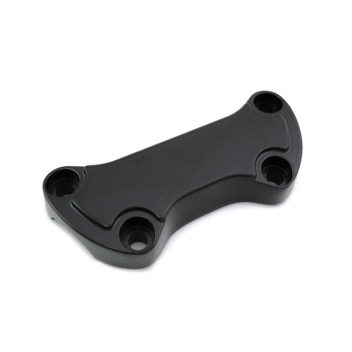 PartzBiz HD: 4421910-Black Smooth Raised 1" Handlebar Clamp Cover Harley FL FX 99-Up 25-0591