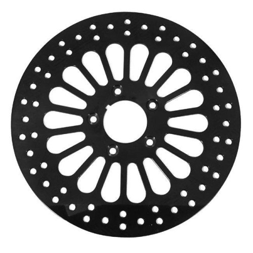PartzBiz HD: 4421916-Black Super Spoke 11.5" Front Brake Rotor 84-07 Big Twin & XL Repl 44136-92 & 44156-00 58612