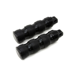 PartzBiz HD VT27-1074 - Black Three Band Style Footpeg Set Male Mount Harley-Davidson 27-1074 PartzBiz HD VT27-1074 - Black Three Band Style Footpeg Set Male Mount Harley-Davidson 27-1074
