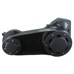 PartzBiz HD MW58-947 - Black Ultima 3.35" Open Belt Primary Drive Cast Street Style Harley 90-06 Softail PartzBiz HD MW58-947 - Black Ultima 3.35" Open Belt Primary Drive Cast Street Style Harley 90-06 Softail