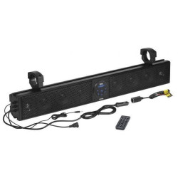 PartzBiz HD WP63-8300 - Boss Audio 26" Riot Sound Bar Plug-N-Play BRT36A Universal ATV UTV
